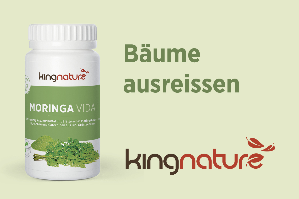 Moringa Vida, Bäume ausreissen