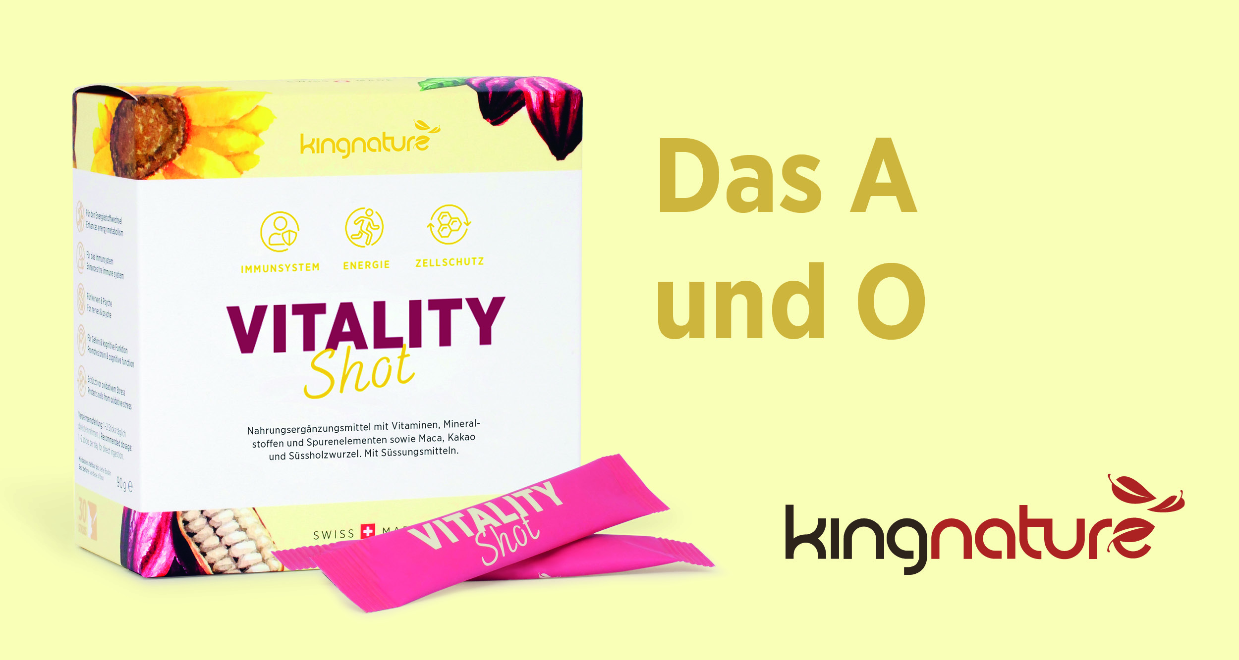 Vitality Shot, Das A und O