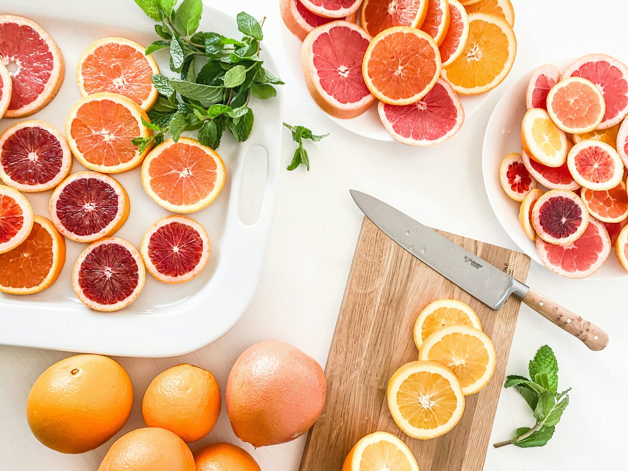 Vitamin C in Zitrusfrüchten